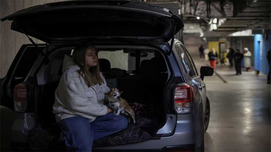 Russia rains drones and missiles on Ukraine, Poland scrambles aircraft