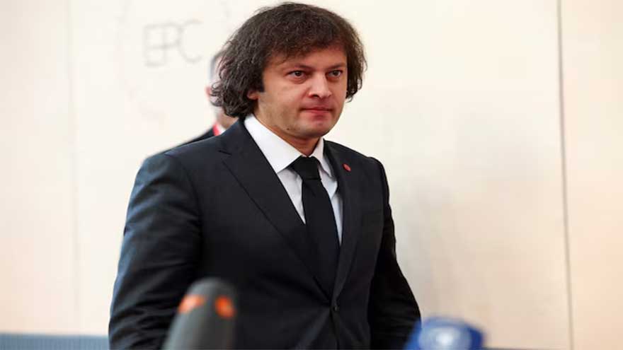 Georgian PM says protesters aimed to topple the government, accuses EU of meddling