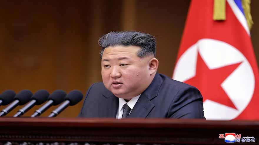 North Korea's Kim says country will develop additional military measures, state media reports