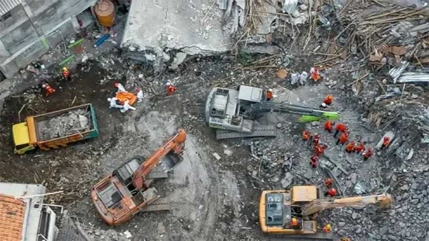 Death toll from Indonesia school collapse rises to 45