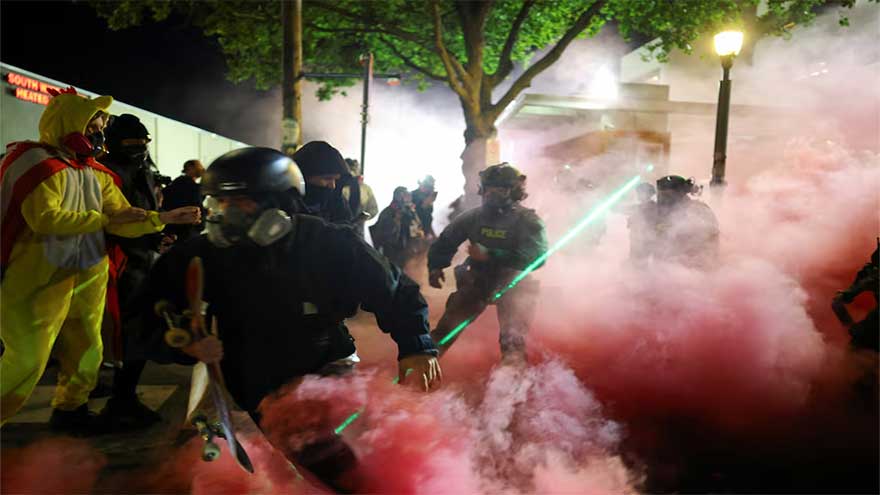 US judge blocks Trump from sending any National Guard troops to Portland for now