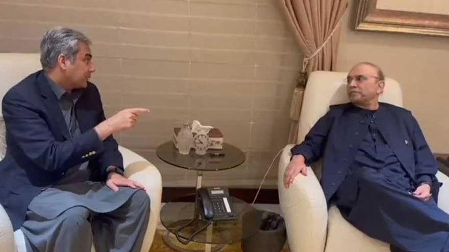 President Zardari calls Naqvi for talks following Sindh-Punjab verbal clash