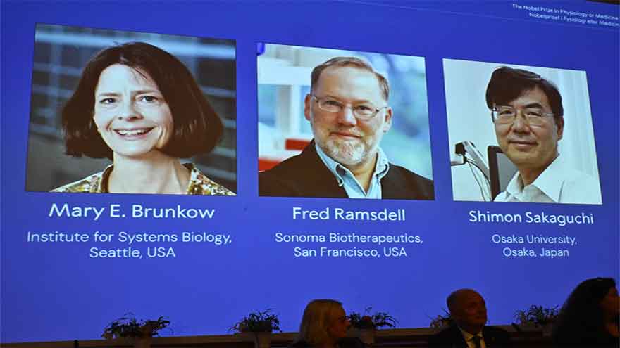 Dunya News The Nobel Prize in medicine goes to 3 scientists for work on the human immune system