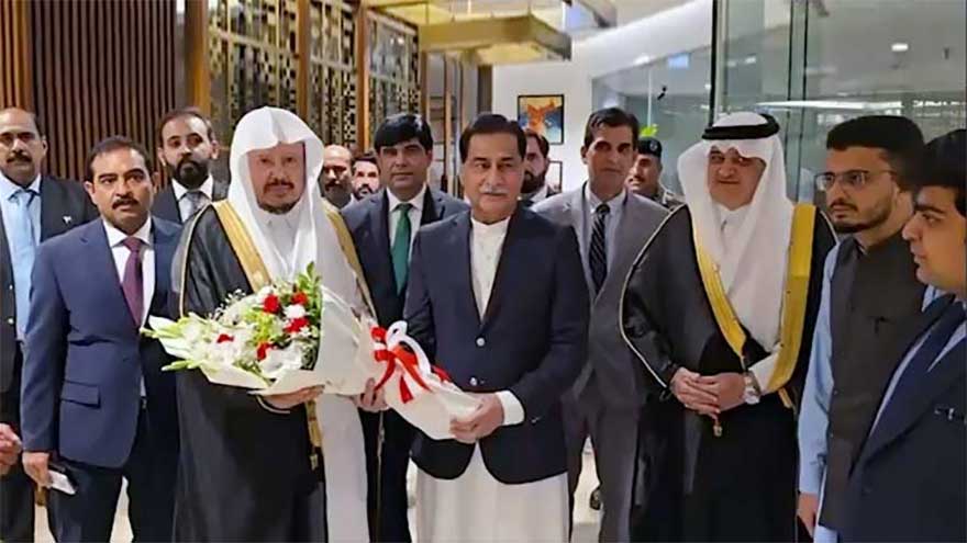 Saudi parliamentary delegation arrives for high-level talks