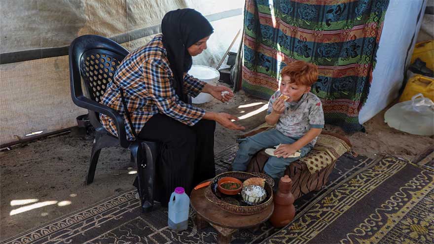Dunya News Two years after she was pictured in grief, Gaza woman faces more misery