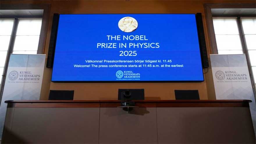 Dunya News Clarke, Devoret and Martinis win 2025 Nobel Prize in Physics