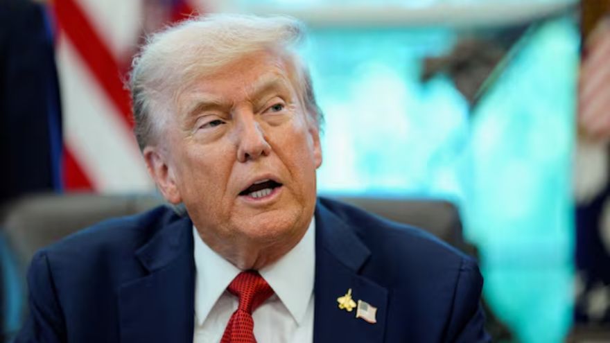 Trump says he is optimistic about a Gaza deal