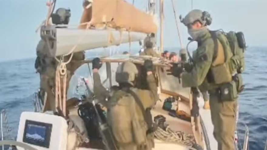 Gaza aid flotilla says Israeli forces 'attack convoy', intercept boats