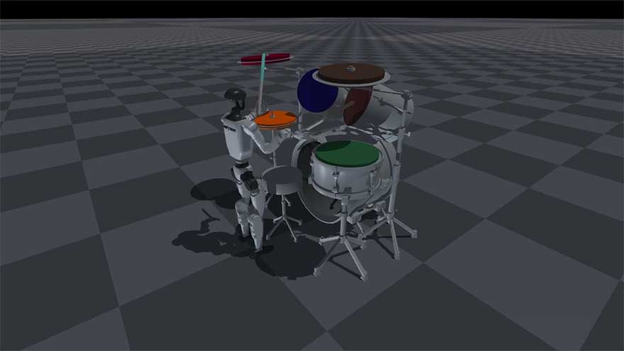 Humanoid robot capable of 'expressive, high-precision' drumming
