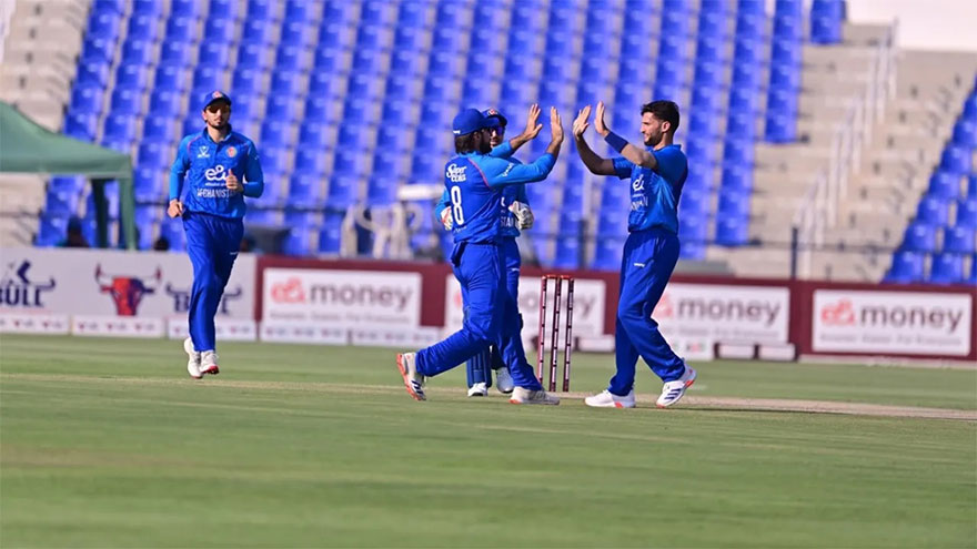 All-round Omarzai propels Afghanistan to five-wicket victory