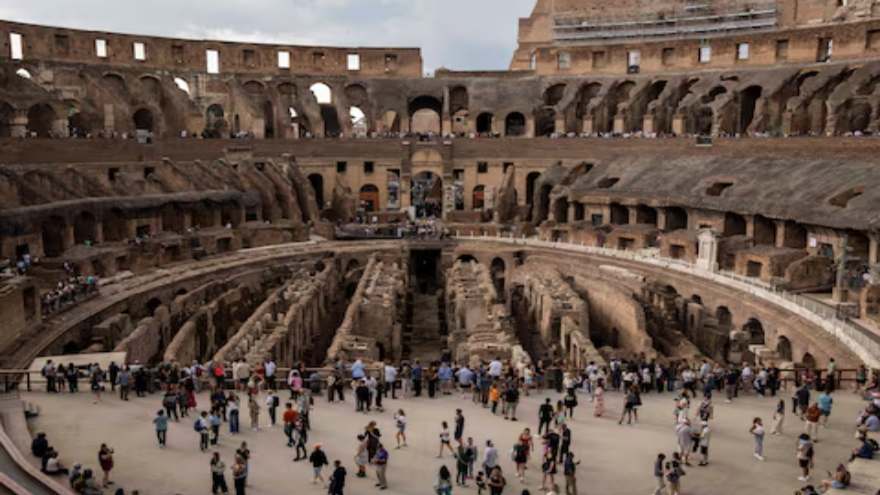 Italy opens 'Commodus Passage' in Colosseum to public