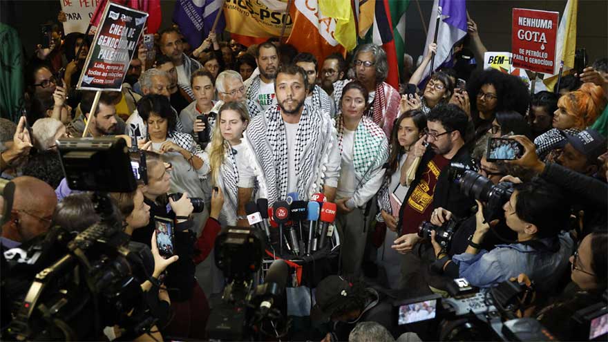 Gaza aid flotillas to continue: Brazilian activist