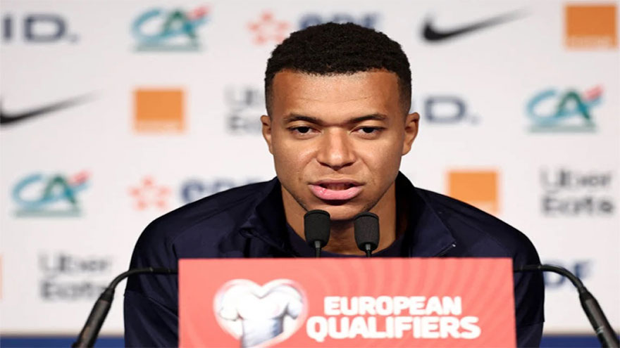 Mbappe 'relaxed' and ready to play in France's World Cup qualifiers