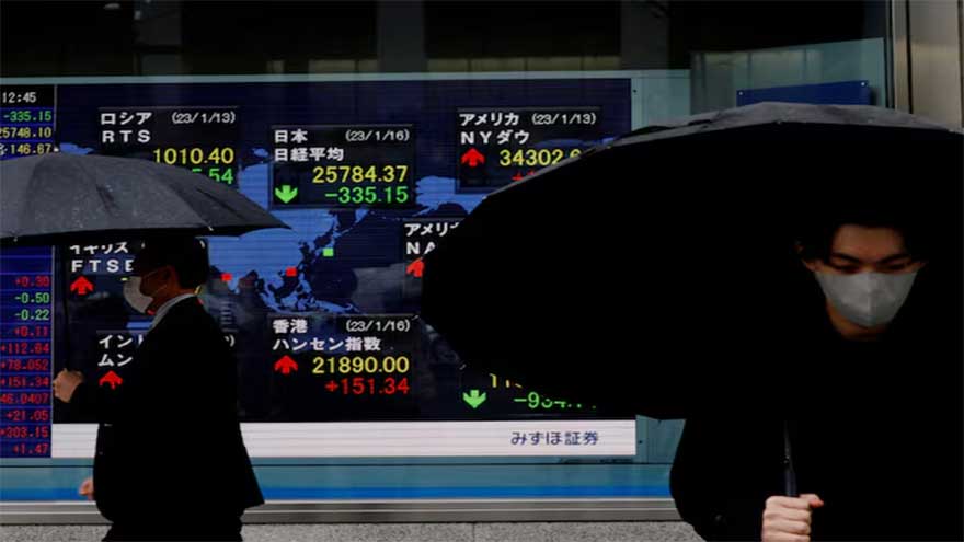 Asian stocks choppy as commodities catch breath after rally, yen in focus