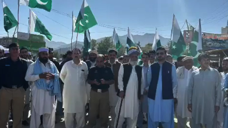 خیبر پختونخوا اور فاٹا کی غیور عوام افغان حملوں کے خلاف متحد، پاک سے اظہار یکجہتی