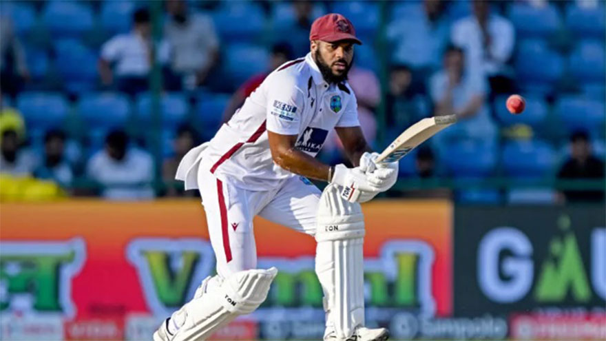 Campbell leads West Indies fightback against India