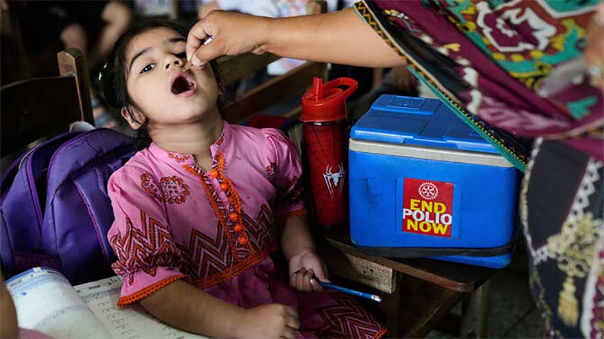 Nationwide anti-polio drive kicks off today to vaccinate 45m children