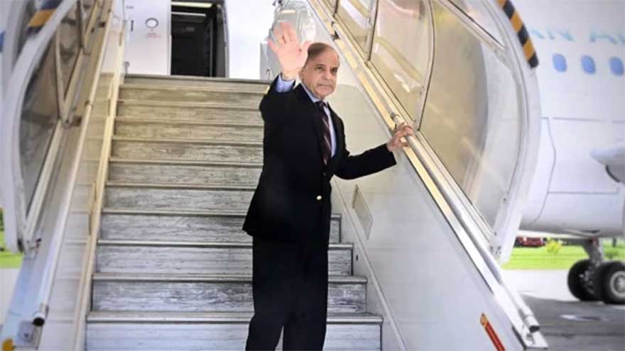 PM Shehbaz leaves for Egypt to attend Gaza Peace Summit