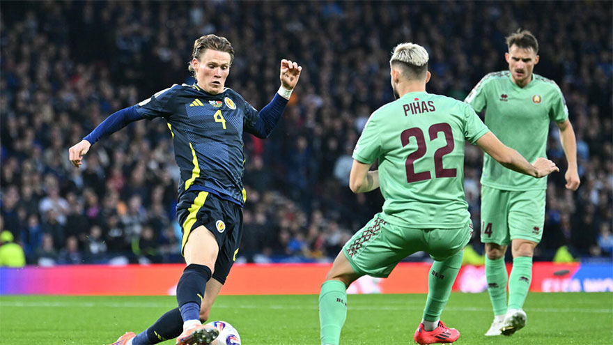 Scotland take lead in World Cup qualifying group, Dutch move closer