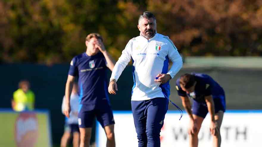 Italy must be wary of Israel's quality in World Cup qualifier, Gattuso says
