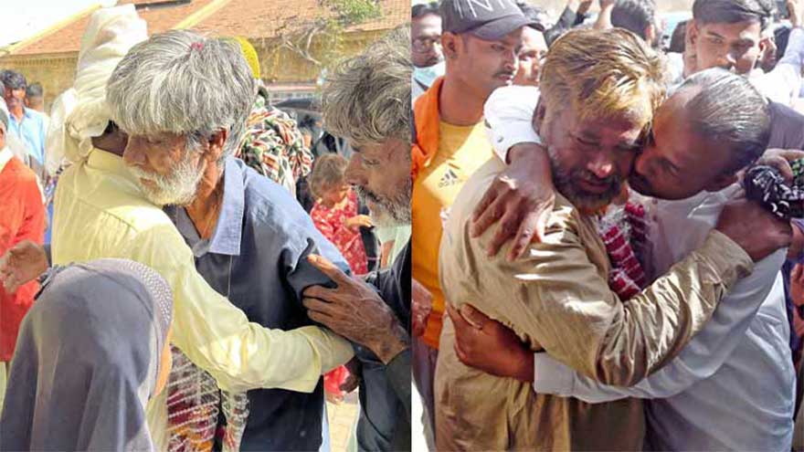 48 Pakistani fishermen released from Indian jails reach Karachi