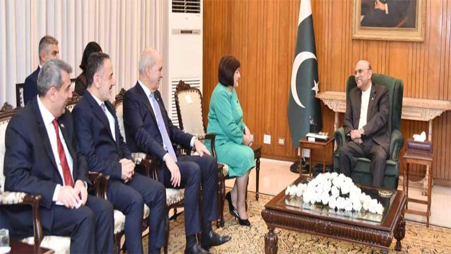 President stresses economic cooperation among Pakistan, Turkiye, Azerbaijan