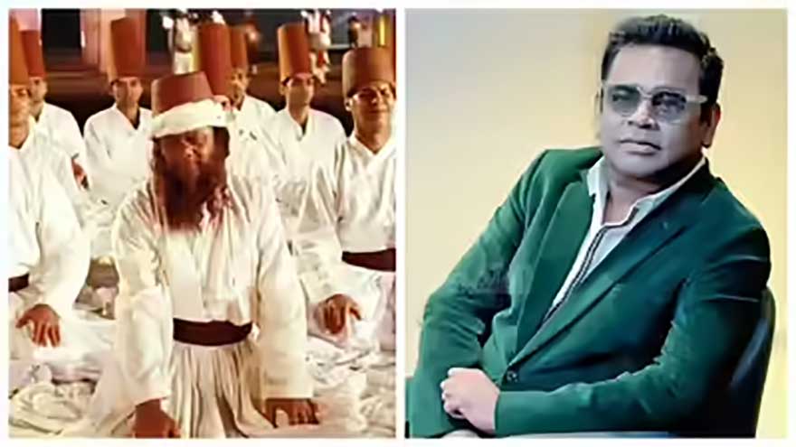 What inspired AR Rahman to create song 'Khwaja Mere Khwaja'?