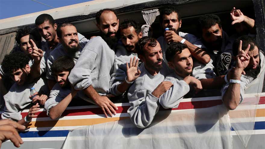 'New birth': Palestinians freed from Israeli jails return to loved ones