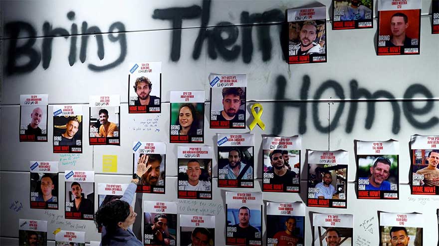 Israel identifies hostage bodies, returns 45 Palestinian dead