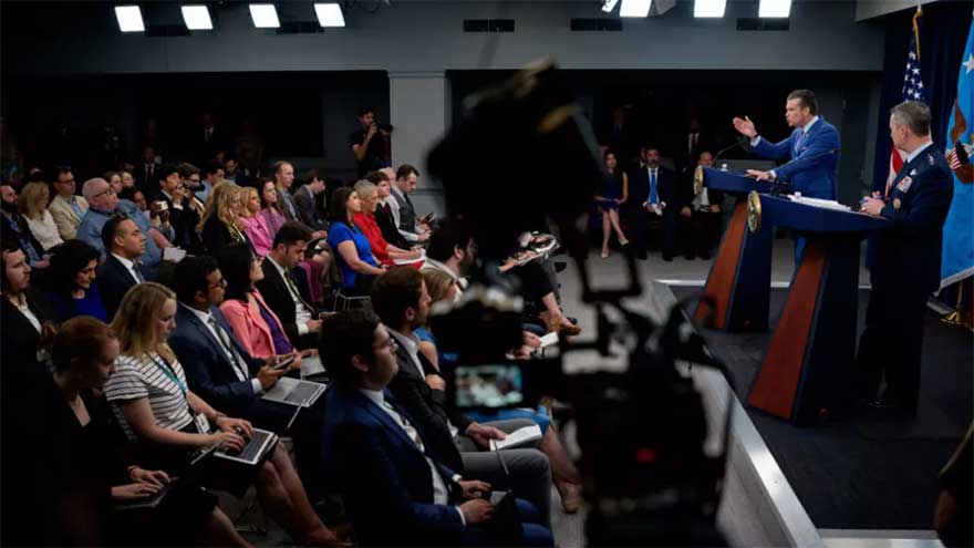 Major media outlets reject Pentagon reporting rules