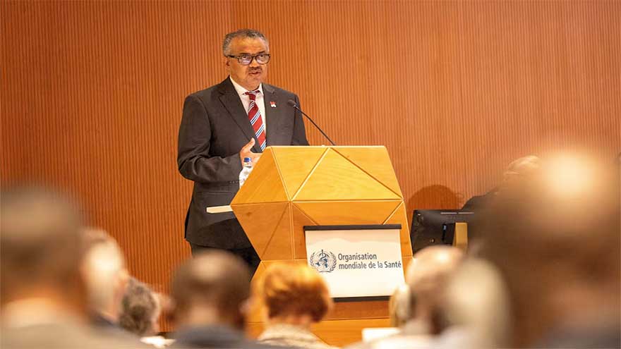 WHO chief says staff came under attack in Ukraine