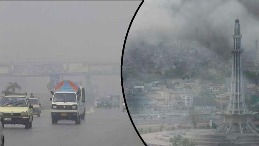 Smog again descends on Lahore, Peshawar