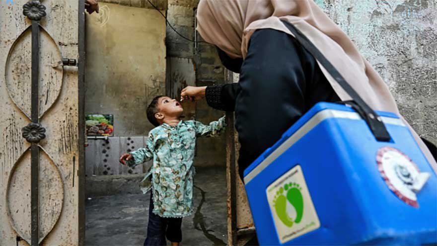 Over 25m children vaccinated in first two days of nationwide polio drive
