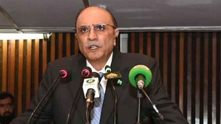  Equal, safe, and affordable access to food is every human's right: President Zardari 