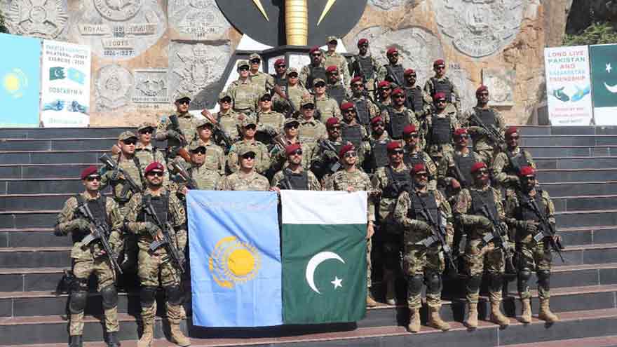 Pakistan, Kazakhstan hold joint military exercise 'Dostarym-V'