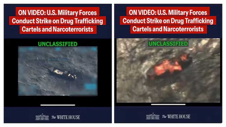 In a first, US strike in Caribbean leaves survivors, US official says