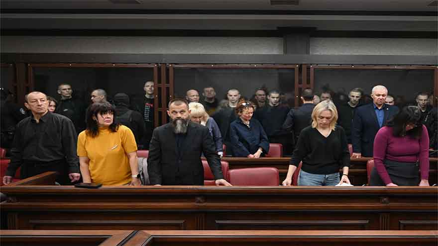 Russia convicts 15 captured Ukrainian soldiers on terrorism charges