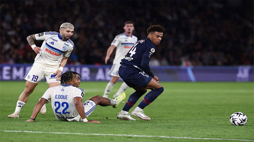 PSG fightback denies Strasbourg in six-goal Ligue 1 thriller