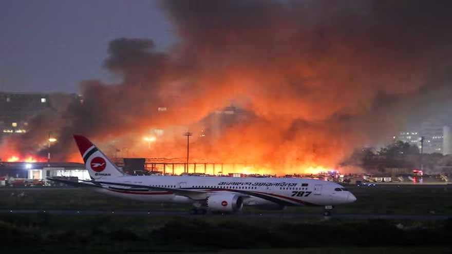 Fire at airport cargo complex disrupts Bangladesh's garment exports