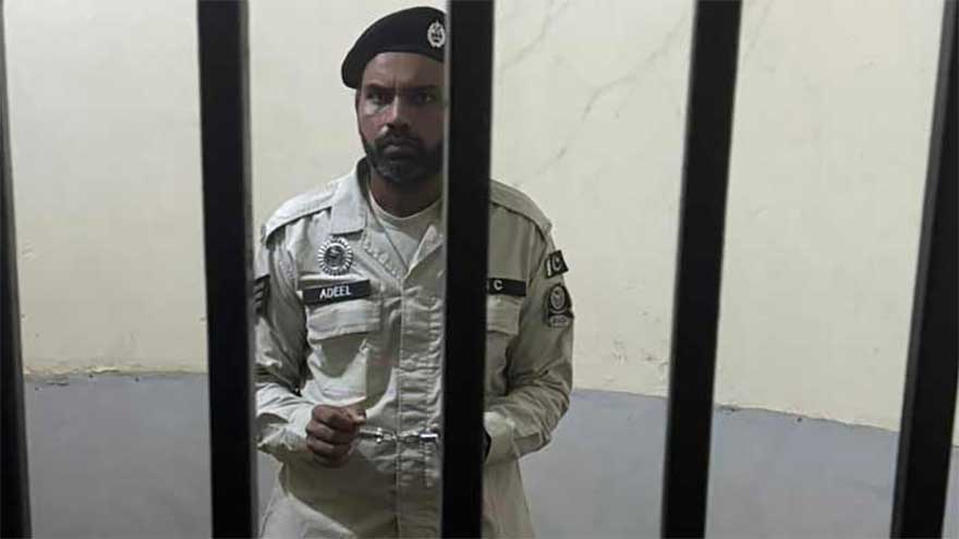 Cop held after video showing him teasing woman in bus goes viral