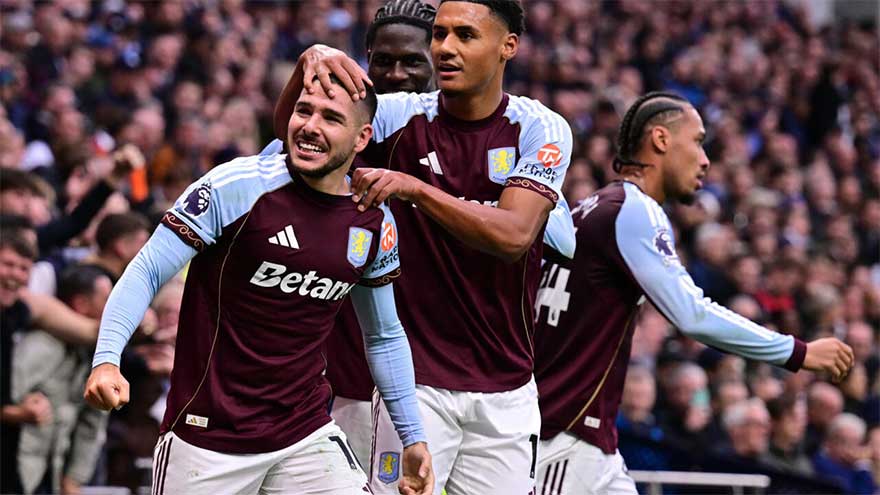 Spurs humbled at home again as Villa hit back