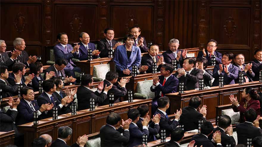 Hardliner Takaichi elected as Japanese premier, shattering glass ceiling