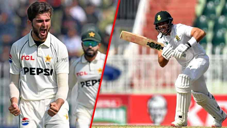 South Africa lose two quick wickets to reach 185-4 against Pakistan as day 2 ends 