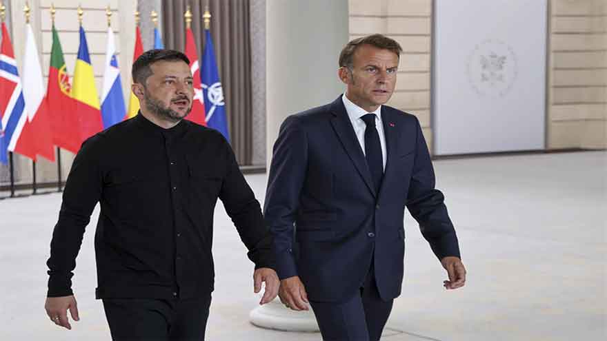 Ukraine and EU leaders accuse Putin of stalling and reject land concessions for peace