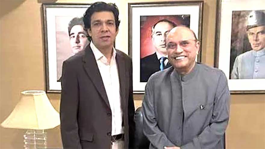 Faisal Vawda meets President Asif Ali Zardari, discusses political situation