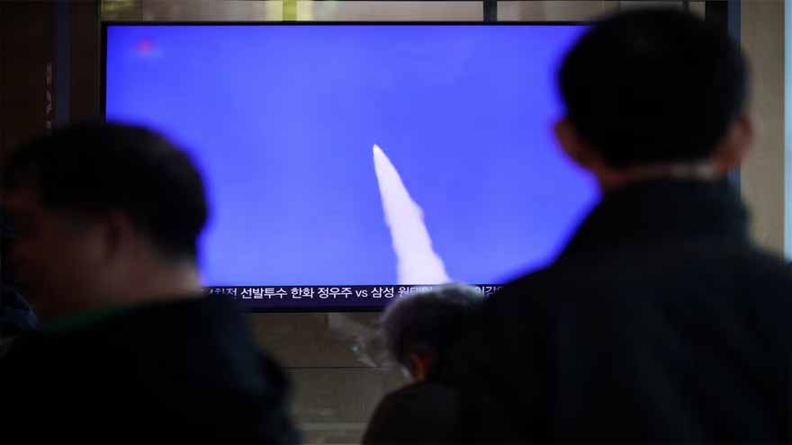 North Korea fires ballistic missiles as Trump prepares for Asia trip