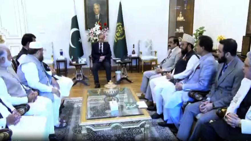 Khyber Pakhtunkhwa political leaders call on PM Shehbaz Sharif