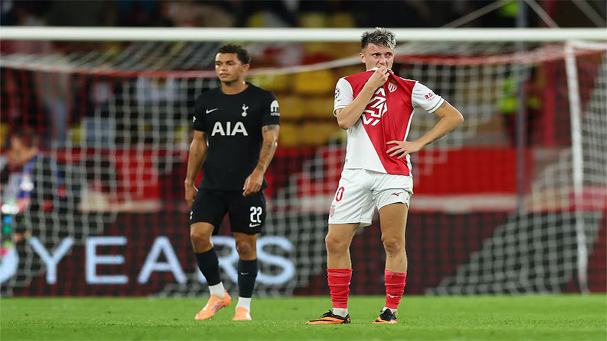 Wasteful Monaco stay winless after 0-0 draw with Tottenham