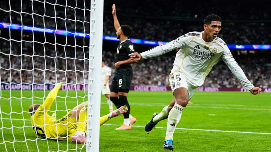 Bellingham strike helps Real Madrid edge Juventus