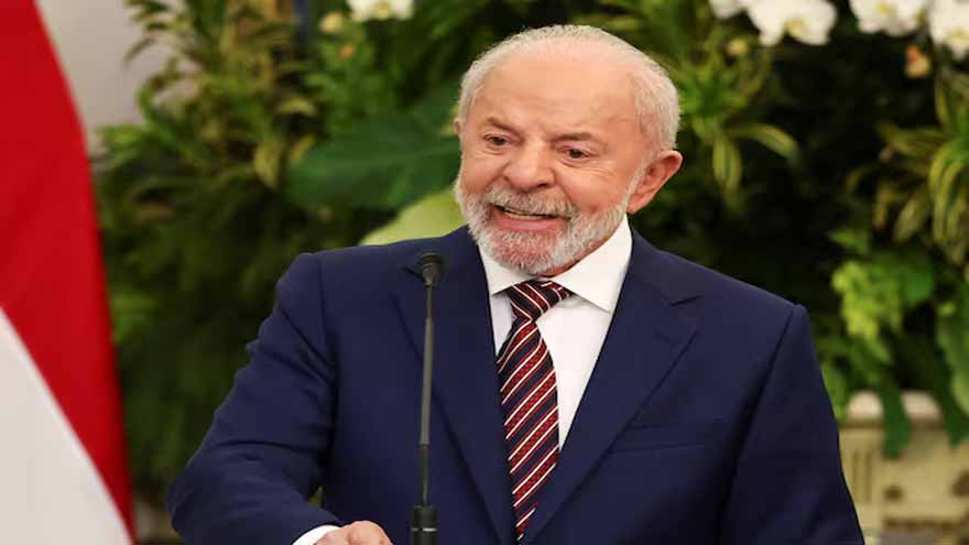 Brazil's Lula says he will seek re-election in 2026